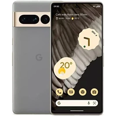 Image of Google Pixel 7 Pro Unlocked Android 5G smartphone 128GB Hazel (Renewed)