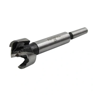 Image of Faithfull FAIFOR25 Forstner Bit for Hardwood, Softwood, Drilling, Boring, Straight, Angled, Overlapping, Pocket holes 25mm