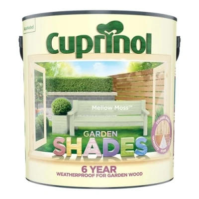 Image of Cuprinol Garden Shades Wood Paint Mellow Moss 2.5L