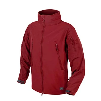 Image of Helikon Tex GUNFIGHTER JACKET SHARK SKIN WINDBLOCKER CRIMSON SKY XL/Regular