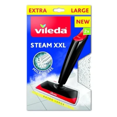 Image of Vileda 161717 Steam Mop Refill XXL Pack of 2 White