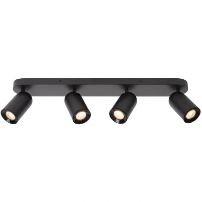 Image of Punch Classic Ceiling Spotlight Bar 4xGU10 Black