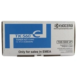 Image of Kyocera TK560C Cyan Toner Cartridge 1T02HNCEU0