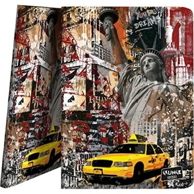 Image of Grafoplás New York Cities Collection 30 Pocket Display Book A4 Polypropylene Cover 1332446