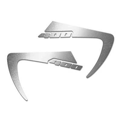Image of Resin Bike Motorcycle 3D Stickers Compatible with Suzuki Burgman 400 from 2006. Corner Guards Protections Impact and Scratches. Pair of Gadget Moto