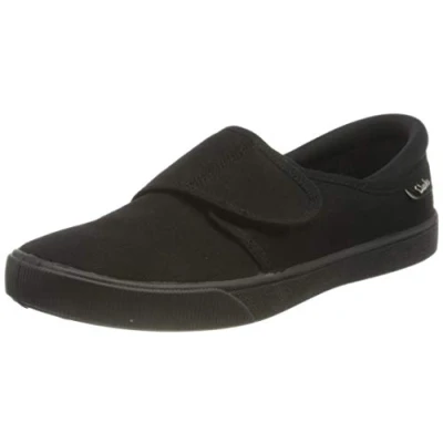 Image of Clarks Boy&#039;s Hopper Run School Uniform Shoes, Black, 3.5 UK Child