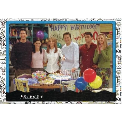 Image of Top Trumps WM00940 ML1 6 Friends Birthday 1000 pc Puzzle, Multi