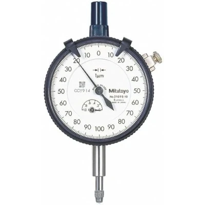 Image of Mitutoyo 2109A 10 Dial Indicator DG 0.001 Grad, 0 1mm Range