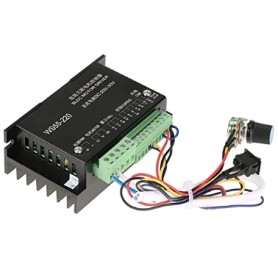 Image of WS55 220 DC 48V 500W Motor Driver Controller, CNC Brushless Spindle BLDC Electric Speed Controller 20VDC to 50VDC