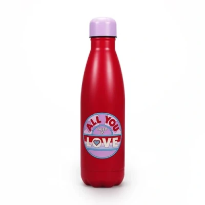 Image of The Beatles All You Need Is Love Water Bottle One Size