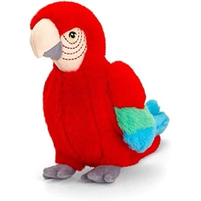 Image of Deluxe Paws Plush Cuddly Soft Eco Toys 100% Recycled (Parrot)