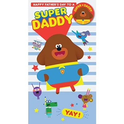 Image of Danilo Promotions,Multi,HDF01 Hey Duggee Fathers Day Card for your Daddy