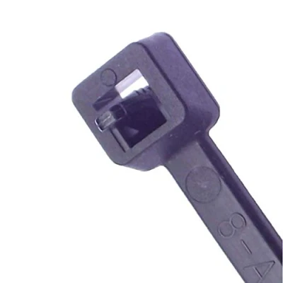 Image of All Size 100x Releasable/Reusable Cable Ties Black Natural Zip Tie Wraps (370mm x 4.8mm, Black)