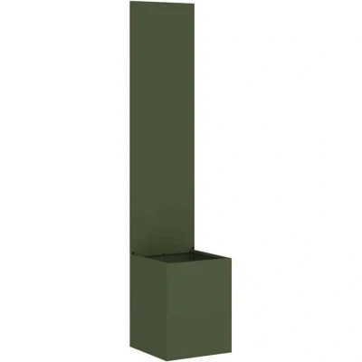 Image of vidaXL Olive green Cold rolled steel