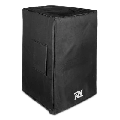 Image of PD SCP15 Speaker Cover and Bag for PDY215 PA Speakers Protective, Water Resistant Nylon 15 Inch Active Passive Models with Mesh Front, Rear Access, Handle Openings