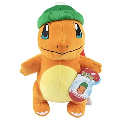 Image of Pokémon Charmander Plush with Beanie 8 Inch Unique Accessory