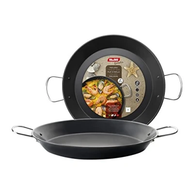 Image of IBILI 501036 &quot;Gandia Paella Pan, Black, 36 cm