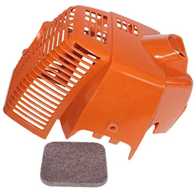 Image of AUMEL 4137 080 1604 Shroud Engine Cover W/Air Filter For Stihl FC75 FS75 FS80 FS80R FS85 FS85R KW85 HL75 KM85 KM85R FS85T FS85RX HT70 HT75 FC85 FH75 SP85 SP85K KA85R HL75K SP81 Trimmer.