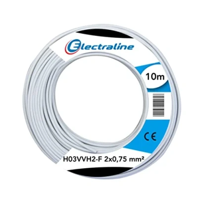 Image of Cable H03VVH2 F 2x0.75 mm 10 mt