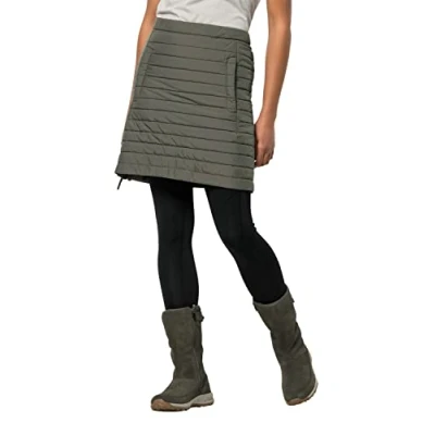 Image of Jack Wolfskin Women&#039;s Iceguard Skirt, Dusty Olive, XS