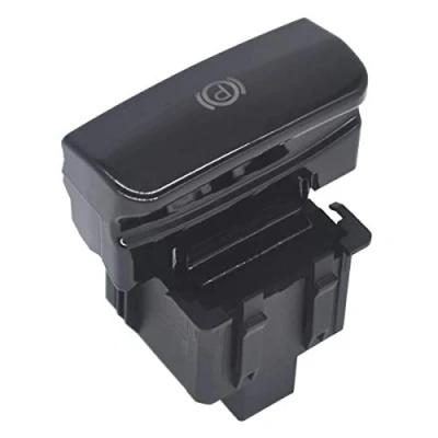 Image of KASturbo Handbrake Switch Button for C4 Picasso DS4 470702, Parking Brake 3008 5008 470706 470703 (Bright Black)