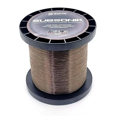Image of Sonik SubSonik Brown Carp Mono Line 3000m Bulk Spool: 15lb