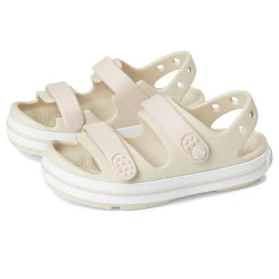 Image of Crocs Crocband Cruiser Unisex Pool slides for kids, Size: C08, Sandstone shoes