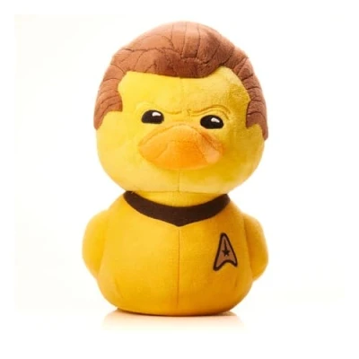 Image of TUBBZ Plush: Star Trek James T. Kirk Cosplaying Rubber Duck Soft Plush Collectible Toy