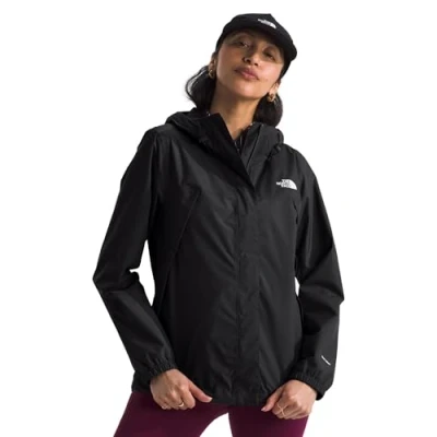 Image of The North Face Women&#039;s Antora Jacket, Tnf Black/Npf, M