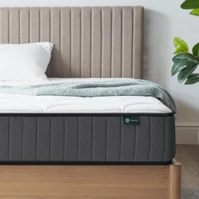 Image of Zinus Hybrid Mattress, Foam, White, Double