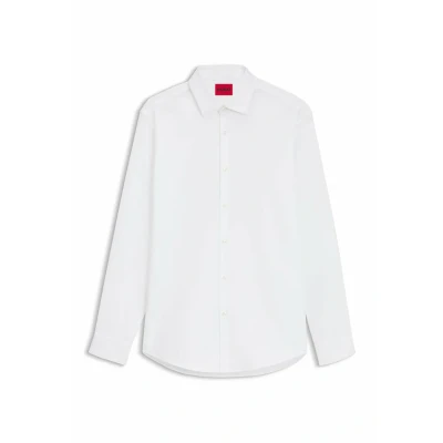 Image of HUGO Men&#039;s Vikko Shirt, Open White199, XL