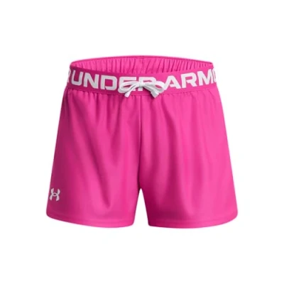 Image of Under Armour PLAY UP Solid Sports shorts Rebel pink for kids, Size: 10y,