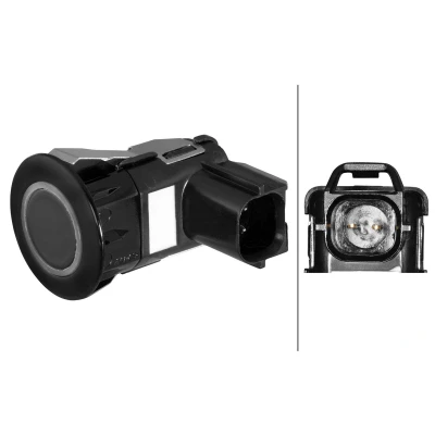 Image of 25994CM13E Parking Sensors HELLA 6PX 358 270 671 Front, Rear Ultrasonic Sensor NISSAN: MICRA 4