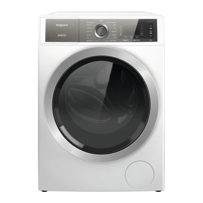 Image of Hotpoint H7 W945WB UK washing machine Front load 9 kg 1400 RPM White