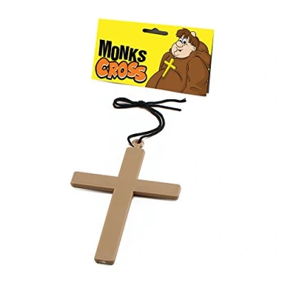Image of Bristol Novelty BA139 Monks Cross Gold Colour, One Size