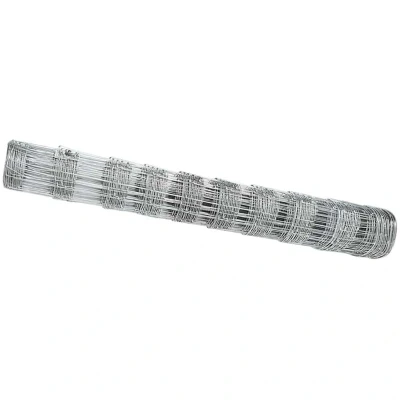Image of vidaXL Field Fence 1x10 m Galvanised Steel