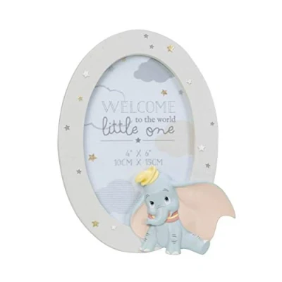 Image of Disney Magical Beginnings Baby Resin Photo Frame Dumbo