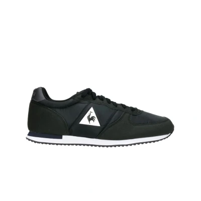 Image of Le Coq Sportif Men&#039;s Onyx Nylon Trainers, Black Noir, 12.5 UK