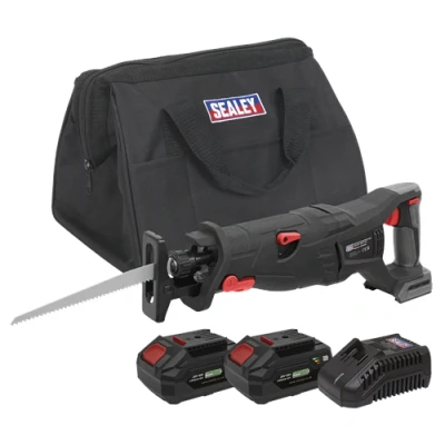 Image of Sealey Premier Brushless Reciprocating Saw 20V SV20 Series Kit 2 Batteries
