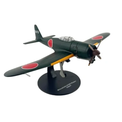 Image of AirModels Mitsubishi A7M2 Reppu Diecast Aircraft Model 1/72 Scale Plane Toy Collectable Gift