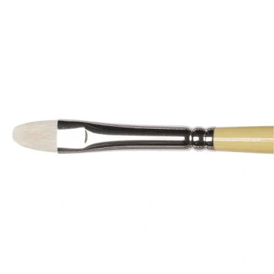 Image of Winsor and Newton Artists Hog Short Filbert Size 04