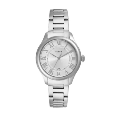 Image of Fossil Women&#039;s Analog Quartz Watch with Stainless Steel Strap ES5393