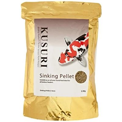 Image of Kusuri Koi Food Kusuri, Sinking 4mm, 2.5KG, , Pack of 1