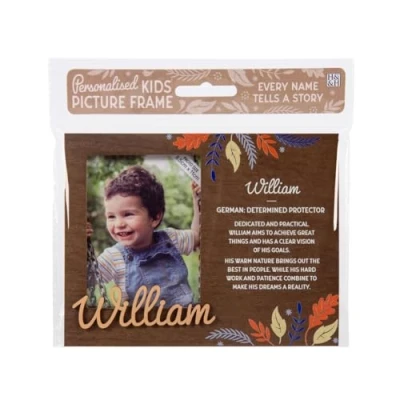 Image of Personalised picture frames (William)