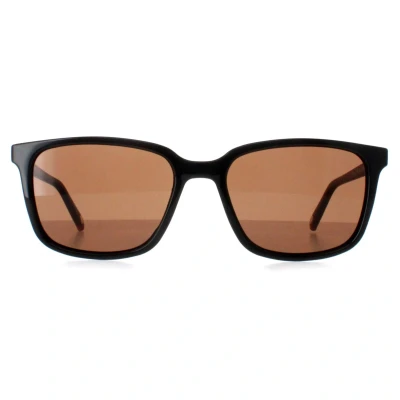 Image of Ted Baker Men&#039;s Farley Sunglasses, Black/Brown, 53