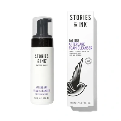 Image of Stories &amp; Ink TATTOO AFTERCARE FOAM CLEANSER For Fresh Tattoos, Soothes and Heals, Ultra Gentle, Soap Sulfate Free