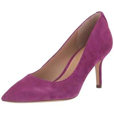 Image of Lauren Ralph Lanette Pump, Plum Caspia, 3 UK