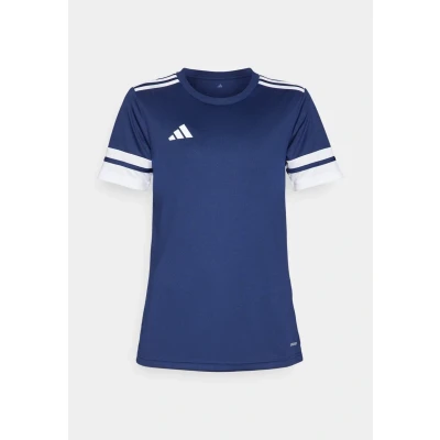 Image of adidas Women&#039;s SQUADRA25 Jersey Short Sleeve, Team Navy Blue 2/White, S