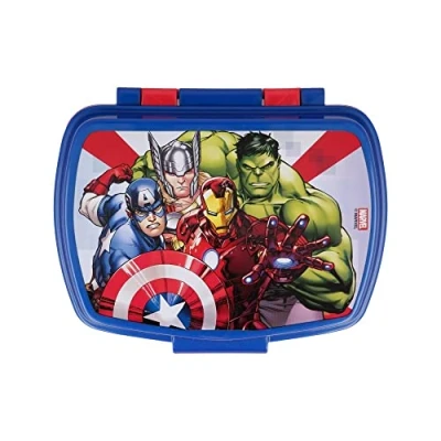 Image of OM SUPPLIES Avengers Sandwich Lunch Snack Box Kids Children School (Avengers)