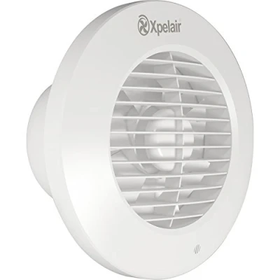 Image of Xpelair Simply Silent DX150R Round Extractor Fan DX150HTR Humidistat Timer